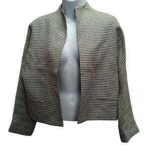 Lauren Ralph Lauren Houndstooth jacket Linen